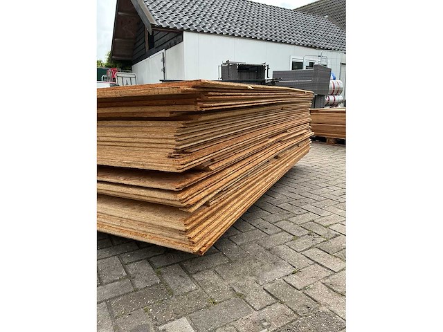 Partij osb platen - ca. 34 stuks - afbeelding 4 van  5