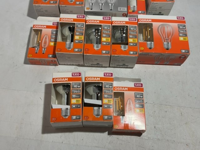 Partij osram lampen, 13 stuks - afbeelding 3 van  3