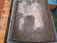 Partij oud gesmoorde friese dakpannen - afbeelding 3 van  9