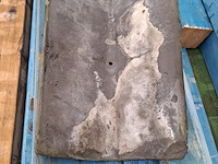 Partij oud gesmoorde friese dakpannen - afbeelding 5 van  9