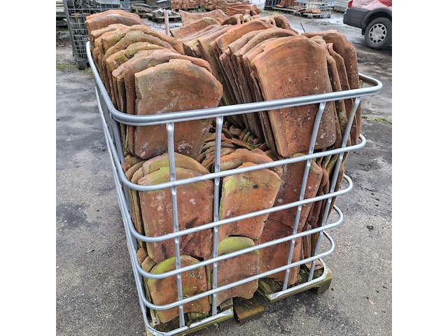 Partij oud hollandse dakpannen - afbeelding 2 van  8