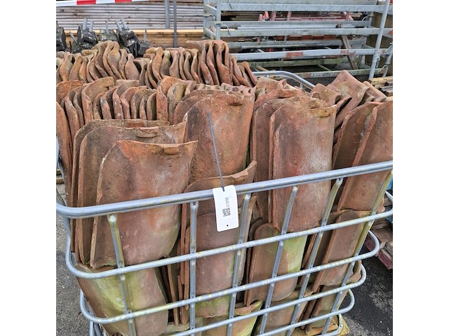 Partij oud hollandse dakpannen - afbeelding 7 van  8