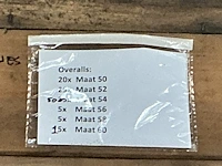 Partij overalls +- 250 stuks - afbeelding 2 van  14