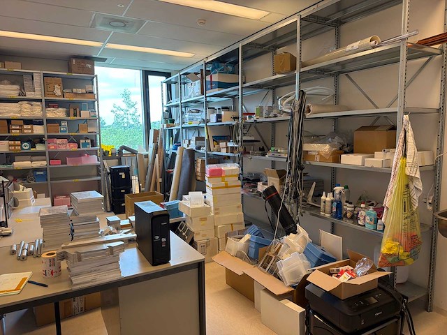 Partij overig laboratoriumapparatuur/ toebehoren (inhoud hok) - afbeelding 1 van  16