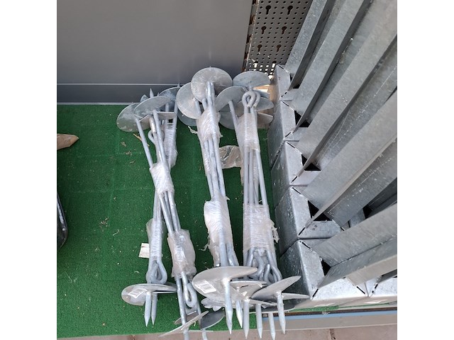 Partij paalhouders o.a. hillhout - afbeelding 3 van  16