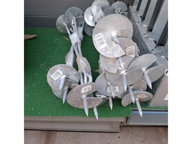 Partij paalhouders o.a. hillhout - afbeelding 4 van  16