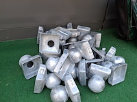 Partij paalhouders o.a. hillhout - afbeelding 8 van  16