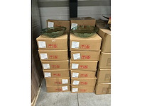 Partij paardekooper schalen vila d42/h12.5cm groen transparant (52x) - afbeelding 2 van  6