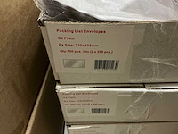 Partij packing list envelopes c4 plain (42x) - afbeelding 3 van  4