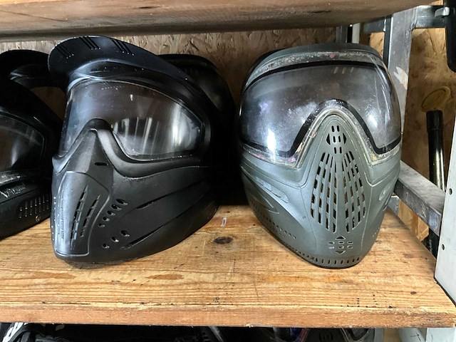 Partij paintball helmen (circa 66x) - afbeelding 4 van  5
