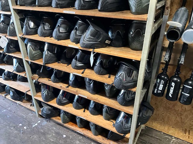 Partij paintball helmen (circa 66x) - afbeelding 5 van  5