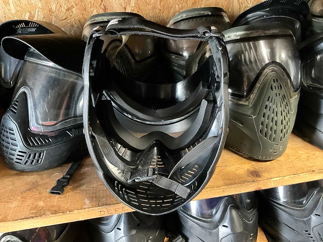 Partij paintball helmen (circa 66x) - afbeelding 3 van  4