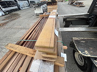 Partij pakoeli planken geschaafd - afbeelding 1 van  3