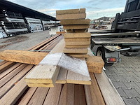 Partij pakoeli planken geschaafd - afbeelding 3 van  3