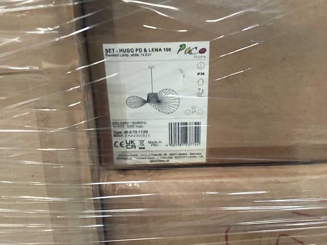 Partij pallet retouren - paco home lampen (38x) - afbeelding 3 van  11