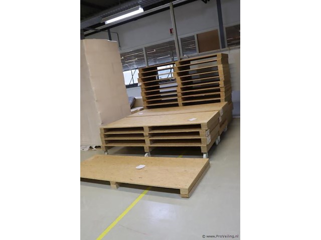 Partij pallet trolleys, diverse maten - afbeelding 1 van  6