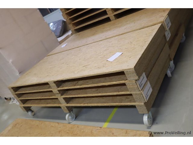 Partij pallet trolleys, diverse maten - afbeelding 3 van  6