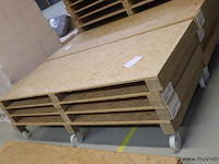 Partij pallet trolleys, diverse maten - afbeelding 3 van  6