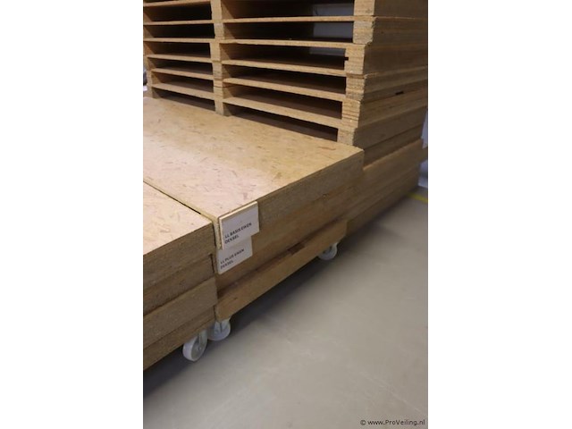 Partij pallet trolleys, diverse maten - afbeelding 5 van  6