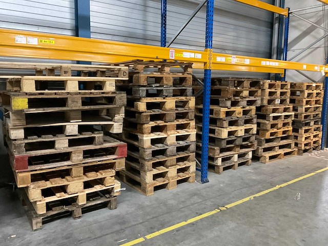Partij pallets (ca. 45x) - afbeelding 1 van  4