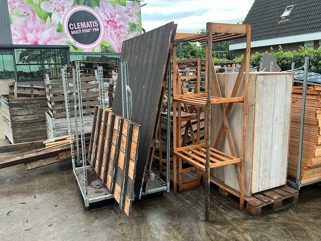 Partij pallets en resthout - afbeelding 5 van  7