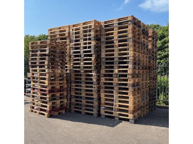 Partij pallets, o.a. euro - afbeelding 2 van  6