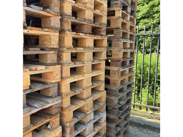 Partij pallets, o.a. euro - afbeelding 4 van  6