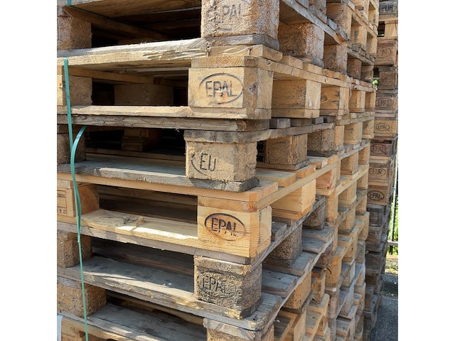 Partij pallets, o.a. euro - afbeelding 5 van  6