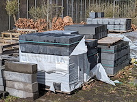 Partij pallisade blokken gardenlux - afbeelding 1 van  13