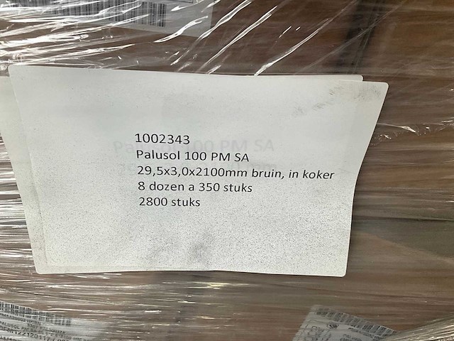 Partij palusol brandwerende afdichting plakstrips - afbeelding 4 van  9