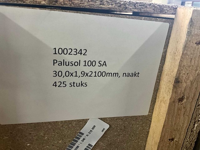 Partij palusol brandwerende afdichting plakstrips - afbeelding 2 van  11