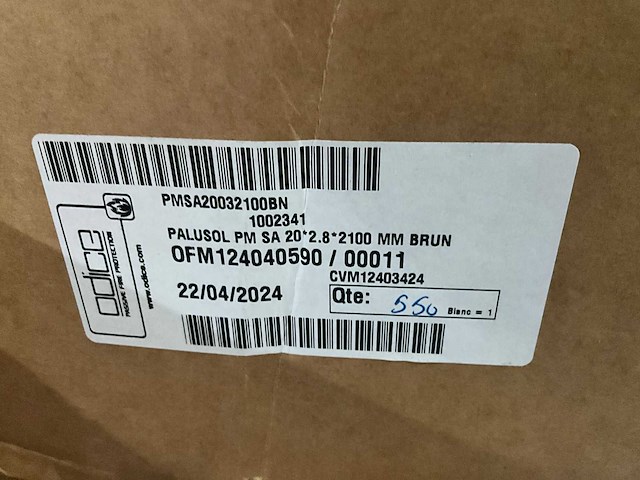 Partij palusol brandwerende afdichting plakstrips - afbeelding 11 van  11