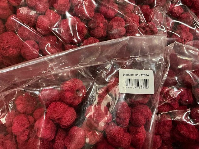 Partij pambarakkai rood 500gr per zak (35x) - afbeelding 2 van  4