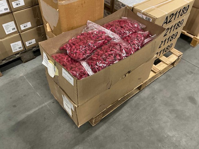 Partij pambarakkai rood 500gr per zak (35x) - afbeelding 3 van  4