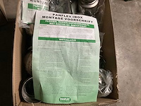 Partij panflex inox toesteladaptor rookgasafvoersysteem - afbeelding 2 van  5