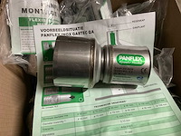 Partij panflex inox toesteladaptor rookgasafvoersysteem - afbeelding 5 van  5