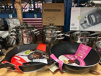 Partij pannen en keukenbenodigheden, w.o. alora, tefal, blaumann - afbeelding 4 van  8