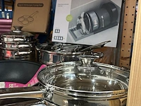 Partij pannen en keukenbenodigheden, w.o. alora, tefal, blaumann - afbeelding 5 van  8
