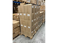 Partij paper bags brown flat handle 22+10x28cm (12500x) - afbeelding 4 van  4