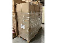 Partij paper bags brown flat handles 22+10x36cm (12500x) - afbeelding 4 van  5