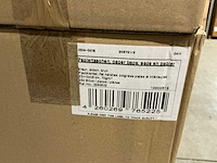 Partij paper bags brown flat handles 22+10x36cm (12500x) - afbeelding 5 van  5