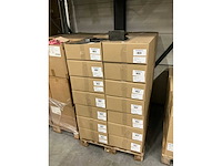 Partij paper carrier bags 14+8*21cm black (7000x) - afbeelding 2 van  3