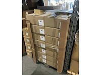 Partij paper carrier bags 14+8*21cm gold (7000x) - afbeelding 3 van  4