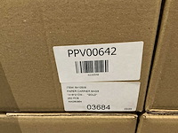 Partij paper carrier bags 14+8*21cm gold (7000x) - afbeelding 4 van  4