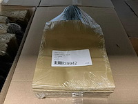 Partij paper carrier bags 18+8*22cm gold (6000x) - afbeelding 1 van  1