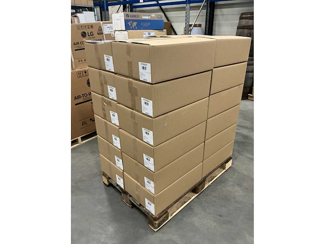 Partij paper carrier bags 18+8*22cm silver (6000x) - afbeelding 5 van  6