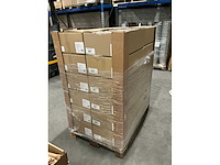 Partij paper carrier bags 18+8x22cm brown fsc unprinted (6000x) - afbeelding 3 van  5