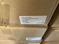 Partij paper carrier bags 21x14x8cm black (4000x) - afbeelding 6 van  6