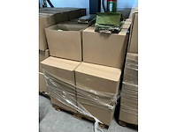 Partij paper carrier bags 22+11x36cm olive (7000x) - afbeelding 6 van  7