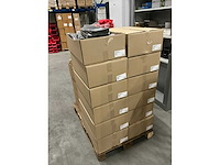 Partij paper carrier bags 22+18*8cm black (3000x) - afbeelding 5 van  6